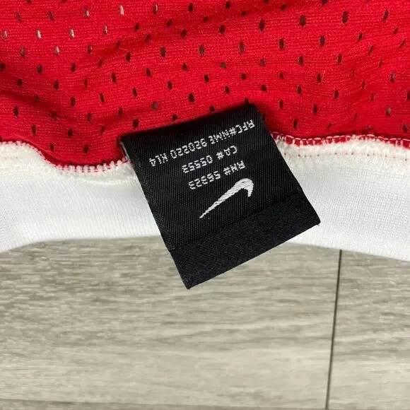 Vintage Michael Jordan Jersey Mens 3XL Red Nike Chicago Bulls 90s NBA Basketball - Picture 6 of 12